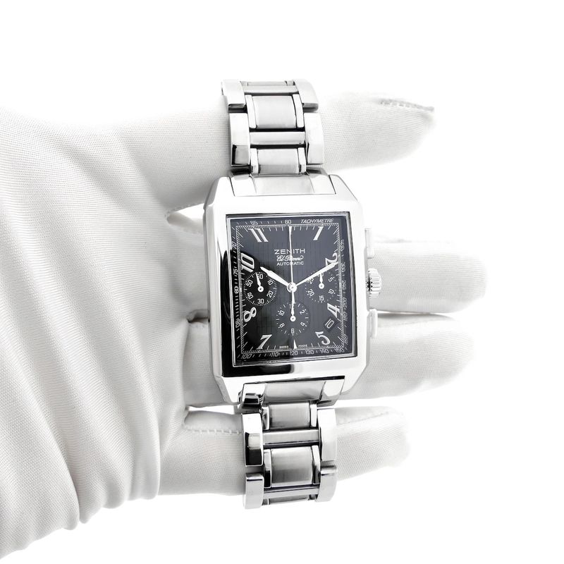 Image 10 of Zenith El Primero 'Port Royal' 03.0550.400; Chronograph men's watch