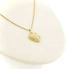 Image 5 of Gold heart pendant with diamond | 0.005 ct.