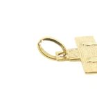 Image 3 of Gold cross pendant with corpus of Jesus