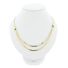 Image 1 of Gold Omega link necklace