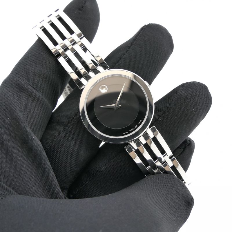 Image 5 of Movado Esperanza; Women's watch with dark gray dial; 0607051