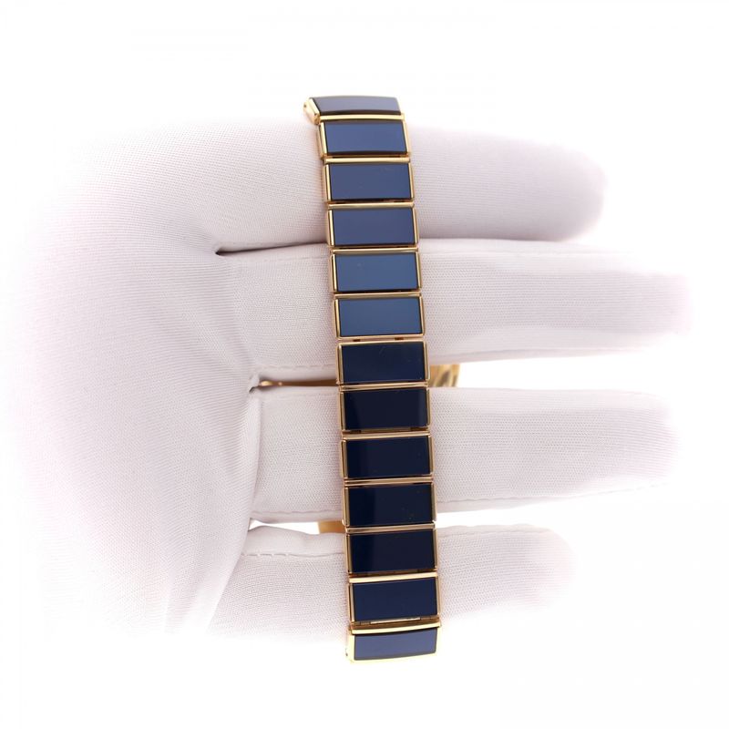 Afbeelding 13 van Eterna Airforce Galaxis Moonphase 850.4386.68; Vintage 18k. Gouden Heren Horloge