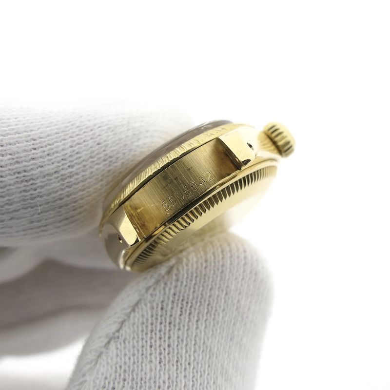 Image 14 of Rolex Lady Datejust 26mm; Vintage 18k gold women's watch