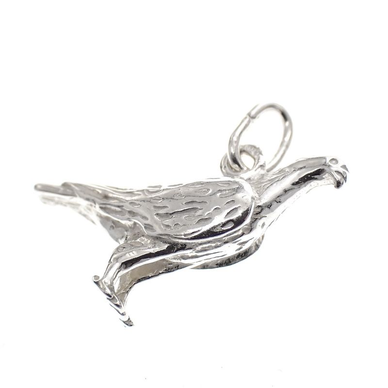 Image 2 of Silver charm; Dove