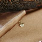 Image 2 of Gold pendant of a heart