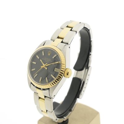 Image 2 of Rolex Datejust 26mm 6917; 18k gold/steel women's watch