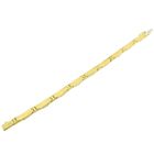 Image 7 of Two-tone gold matte bracelet