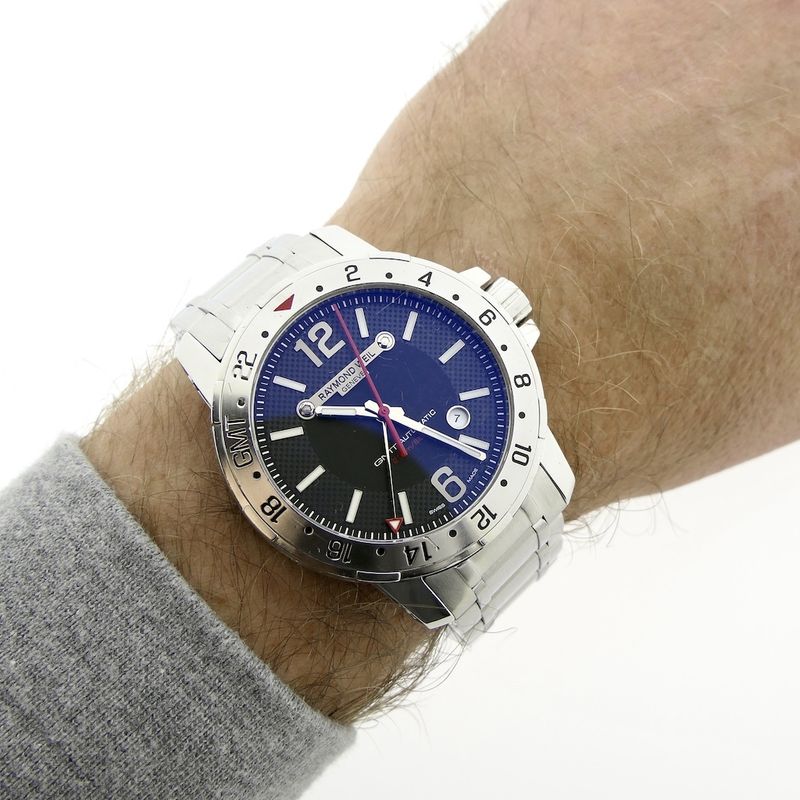 Image 14 of Raymond Weil Nabucco GMT; Automatic men's watch with second time zone