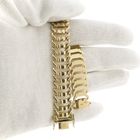 Image 12 of Golden fantasy link bracelet | 19 cm