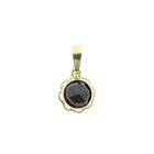 Image 1 of Vintage gold pendant with garnet