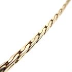 Image 6 of Gold necklace with a fixed pendant featuring 1.25 ct. diamonds | 40 cm