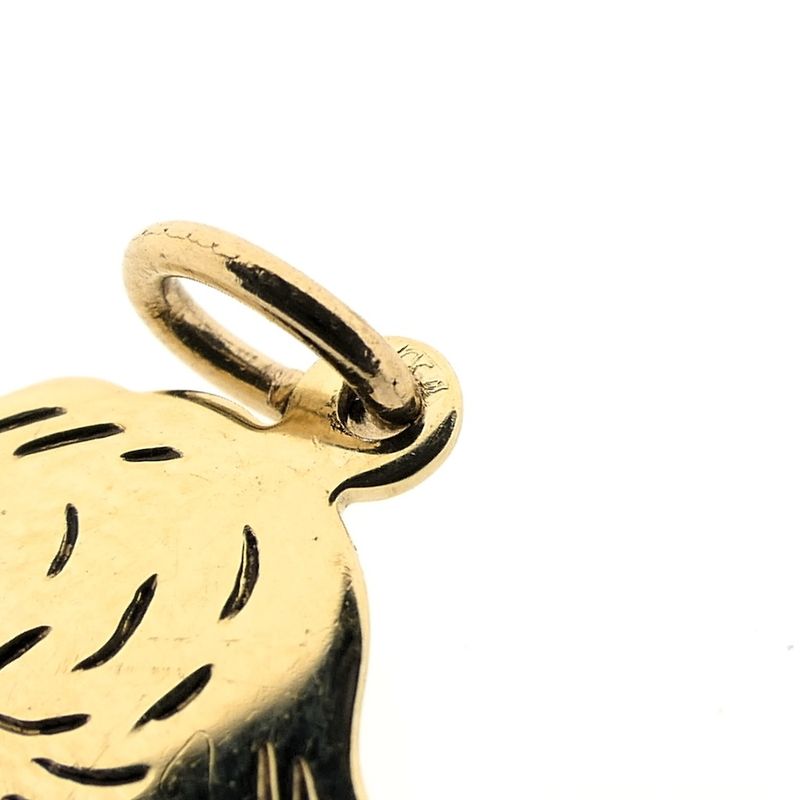 Image 5 of Gold pendant of a girl's child's head