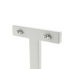 Image 4 of White gold fantasy stud earrings with diamonds | 0.02 ct.