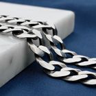 Image 2 of Silver Robust Gourmet Link Necklace