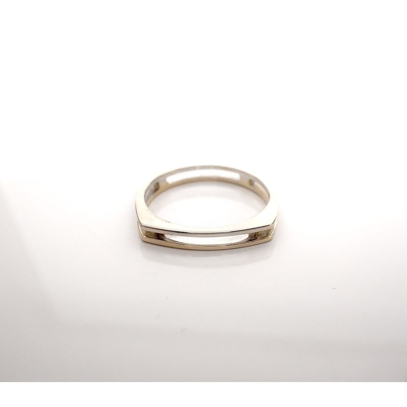 Image 3 of Two-tone gold ring