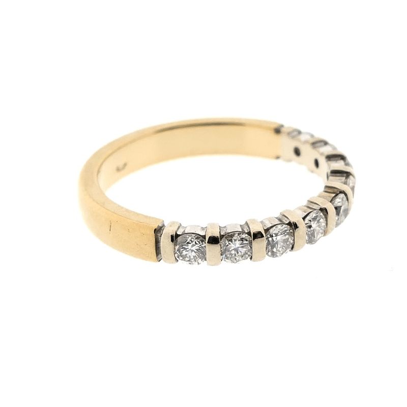 Image 6 of Gold ring with diamond | 0.54 ct.