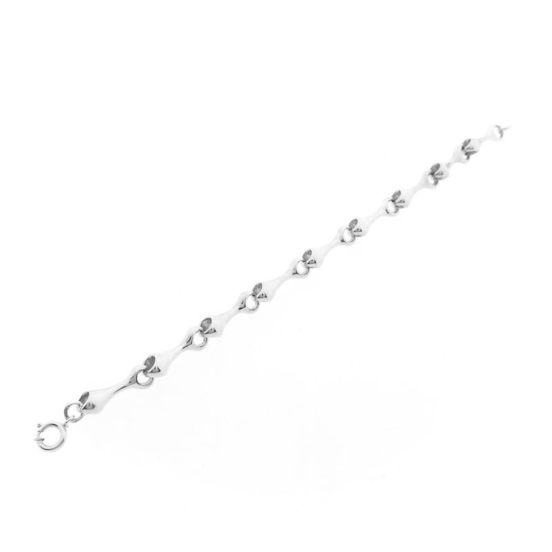 Image 7 of Silver fantasy link bracelet
