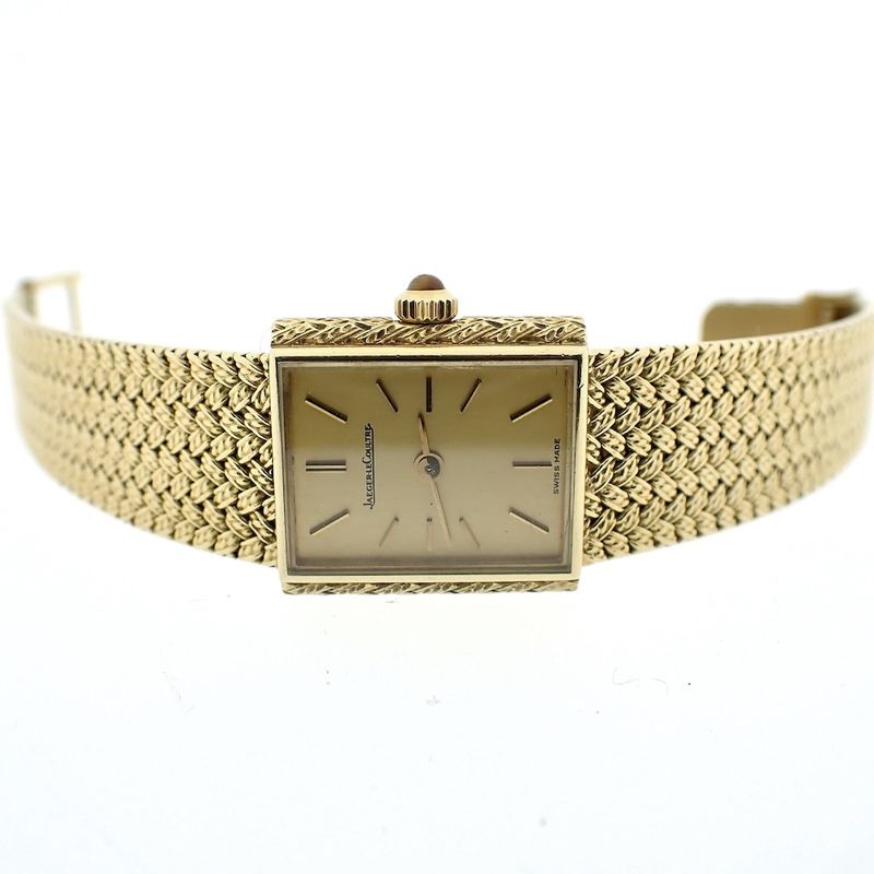 Image 3 of Jaeger LeCoultre; 18k gold ladies' watch