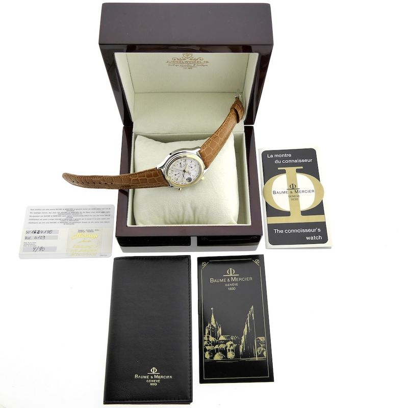 Image 11 of Baume & Mercier Baumatic; Automatic chronograph watch