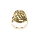 Image 4 of Gold ring with leaves