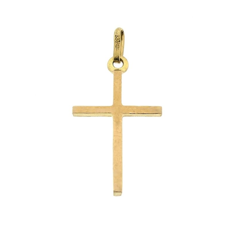 Image 2 of 8 kt. Pendant with a subtle cross