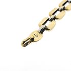 Image 7 of Two-tone gold Bismarck link bracelet | 19.5 cm