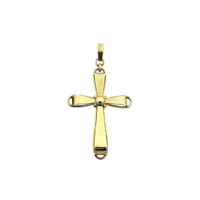 Image 1 of Gold pendant of a cross