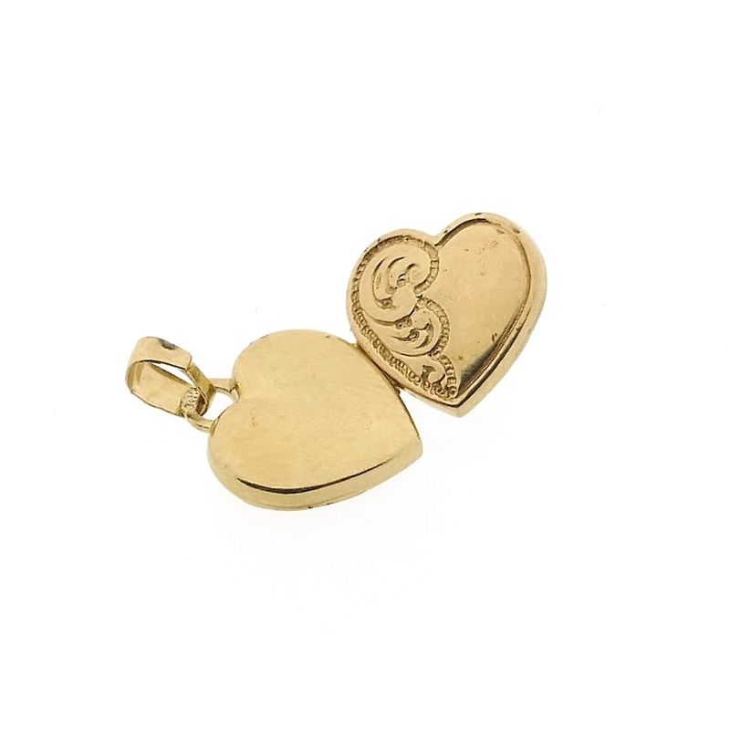 Image 9 of Vintage gold locket pendant