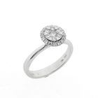 Image 1 of White gold ring with diamonds | 0.42 ct.