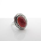 Image 5 of Silver ring with carnelian | Antique