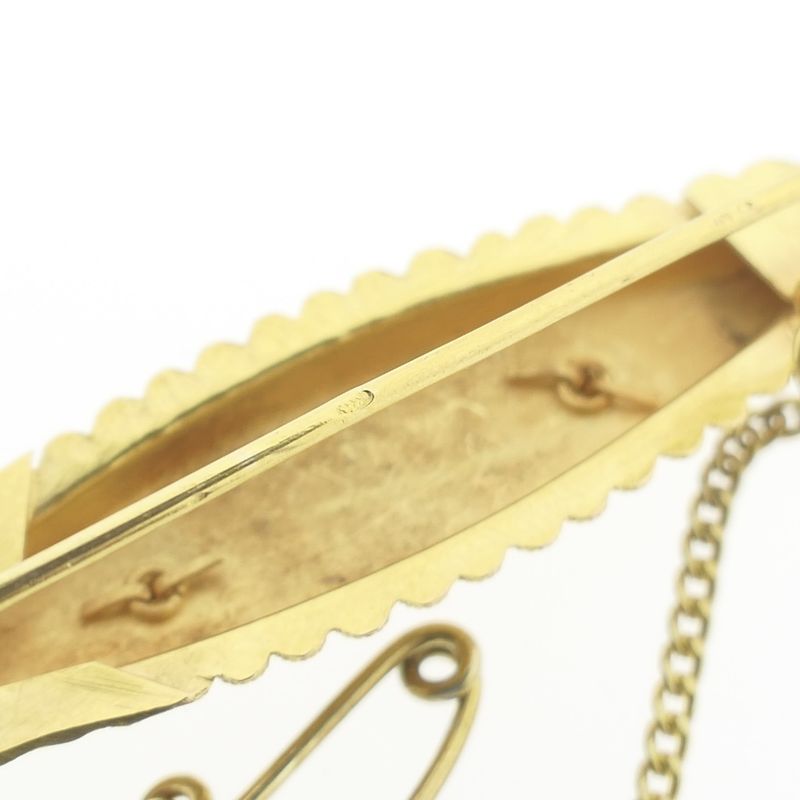 Image 7 of Gold brooch with Zeeland buttons