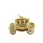 Image 7 of Gold pendant of an old carriage