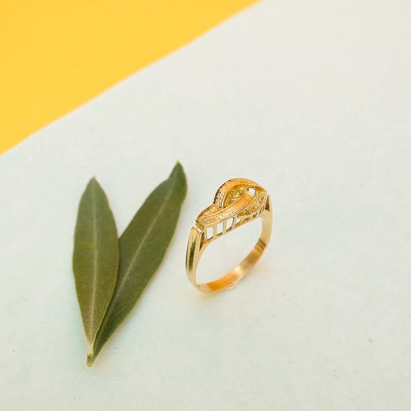 Image 6 of Golden abstract fantasy ring