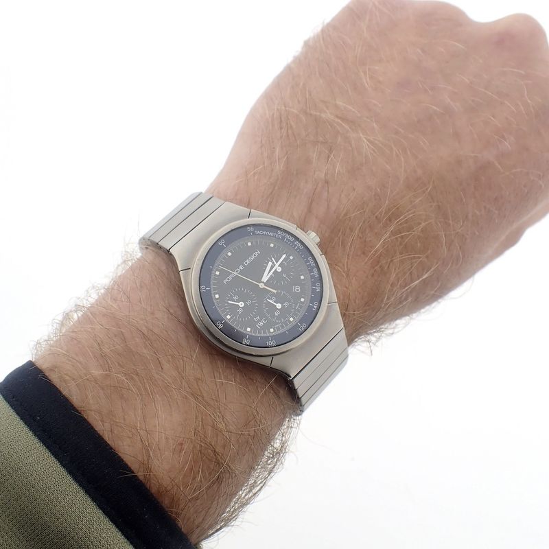 Image 12 of IWC Porsche Design Chronograph; Titanium watch