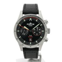 Fortis Flieger F-43 Bicompax F4240005; Automatic chronograph men's watch
