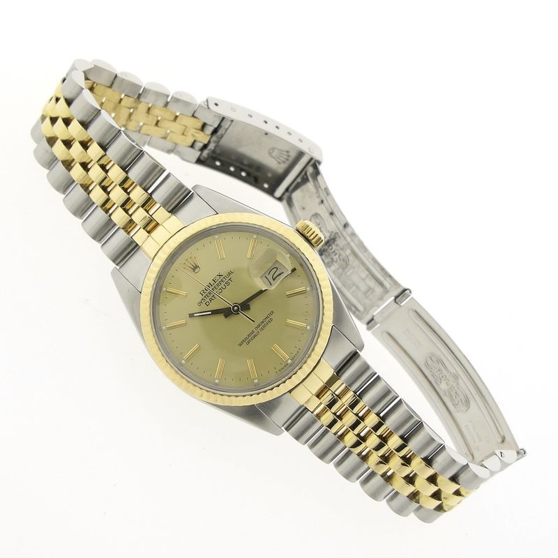 Image 5 of Rolex Datejust 16013; Goud/stalen horloge