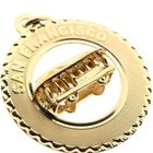 Image 5 of Gold Cable Car Pendant; San Francisco
