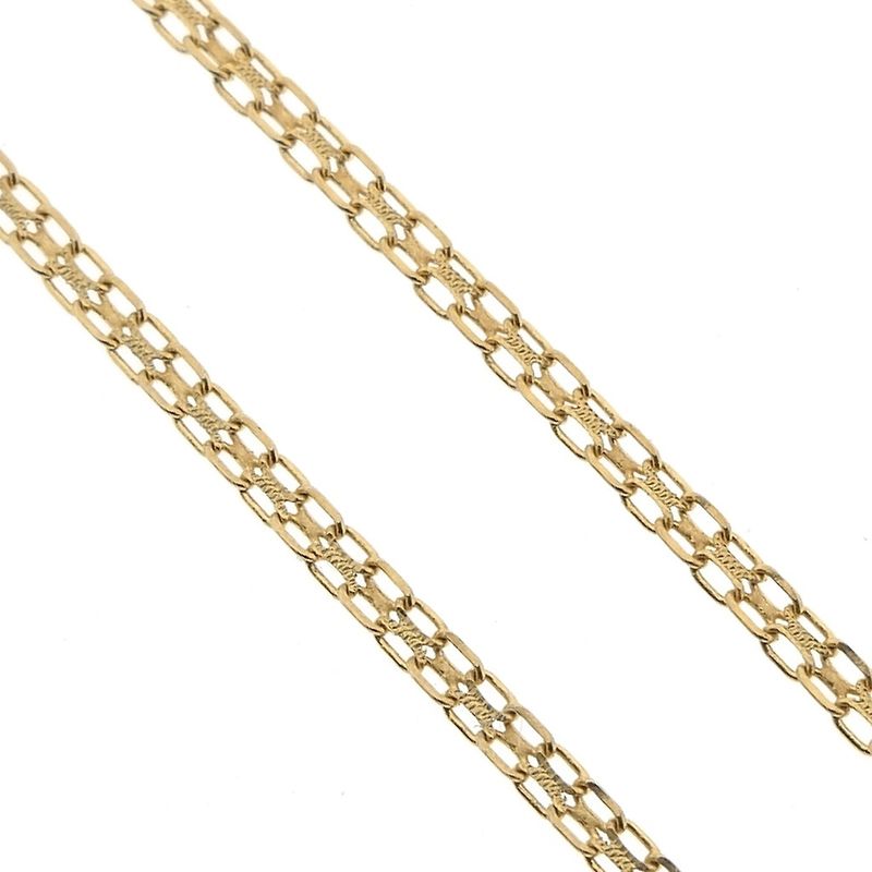 Image 3 of Golden fantasy link chain | 50.5 cm