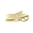 Image 5 of Gold star pendant with diamond; 0.14 ct.