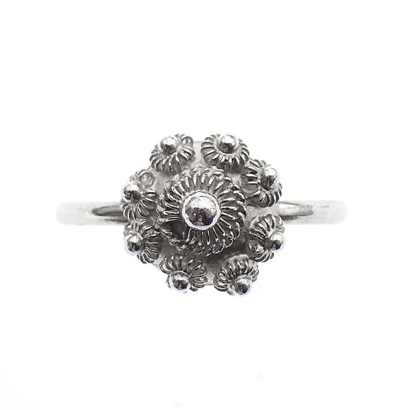 Image 1 of Silver ring with Zeeland button