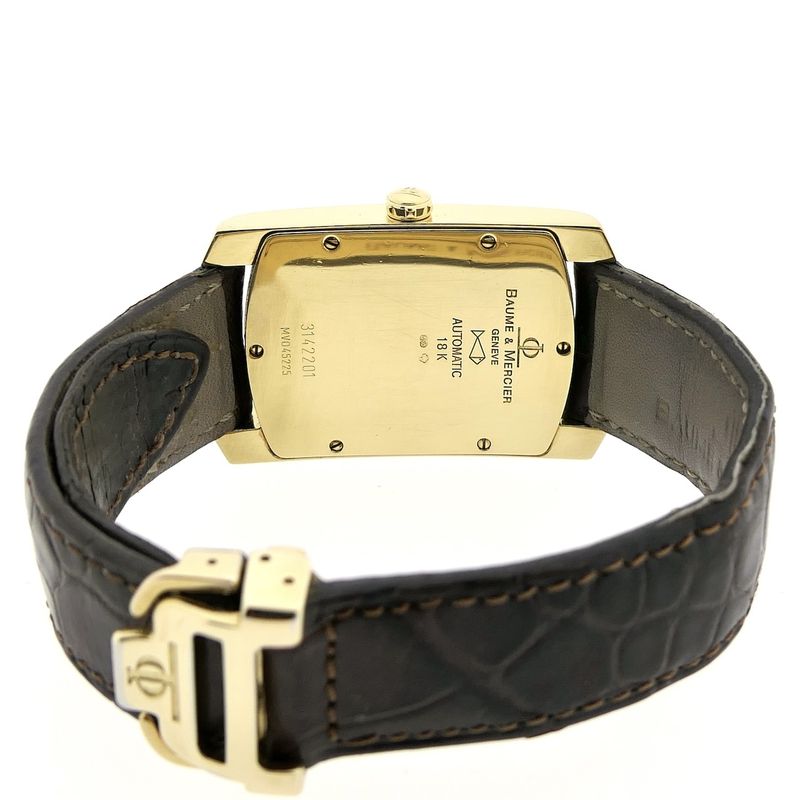 Image 7 of Baume Mercier Hampton; Automatic 18k gold watch