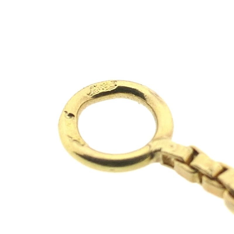 Image 3 of Antique gold necklace with garnet stones | 45.5 cm