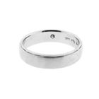 Image 4 of White gold women's ring with diamond | 0.05 ct.
