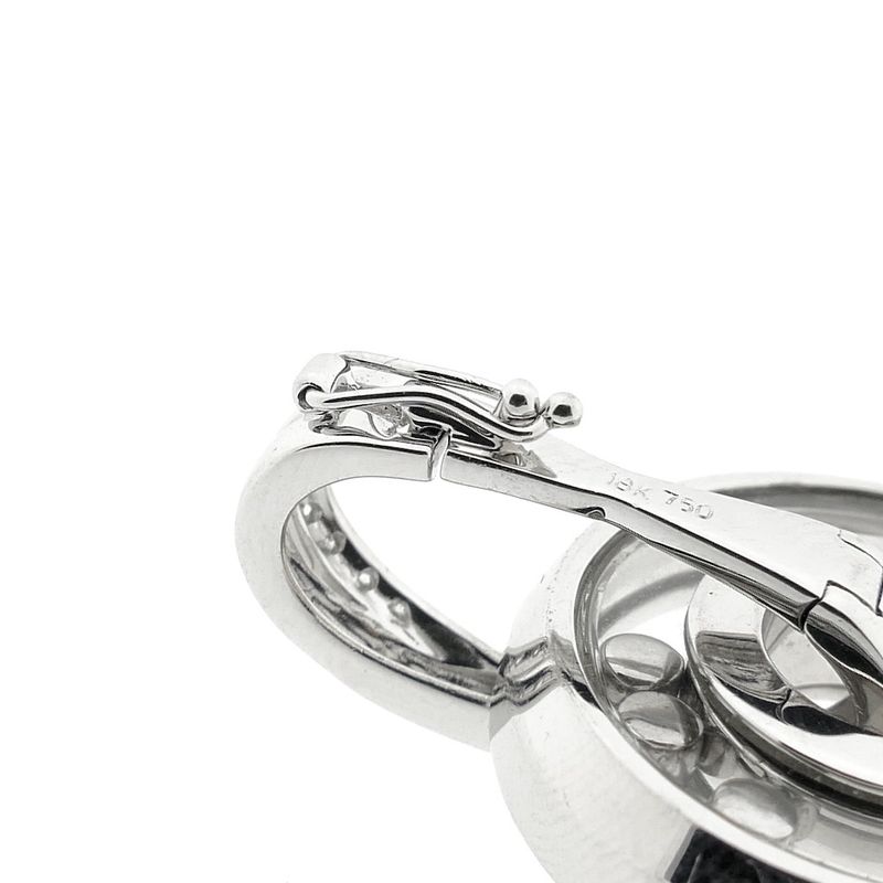 Image 7 of White gold pendant with diamonds