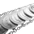 Image 5 of Silver bracelet with Queen Wilhelmina coins | 24 cm