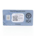 Image 2 of 0.36 ct. Brilliant cut diamond Fancy Deep Blue + IGI Certificate - Natural diamond