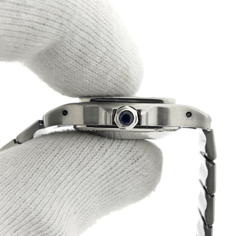 Image 12 of Cartier Santos Galbèe Automatic 0901; Vintage dames horloge