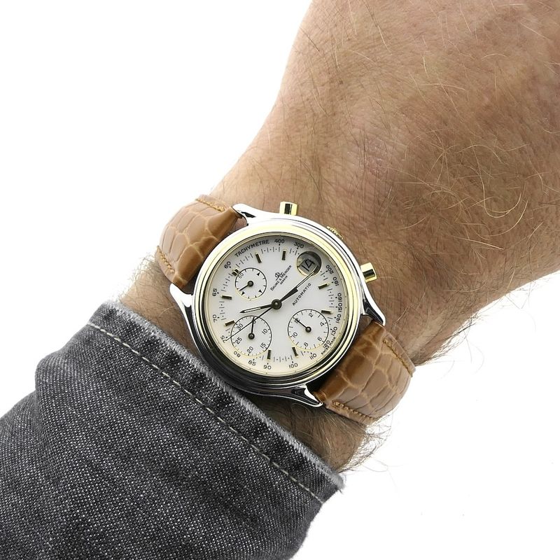 Image 13 of Baume & Mercier Baumatic; Automatic chronograph watch