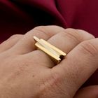 Image 4 of Two-tone gold ring