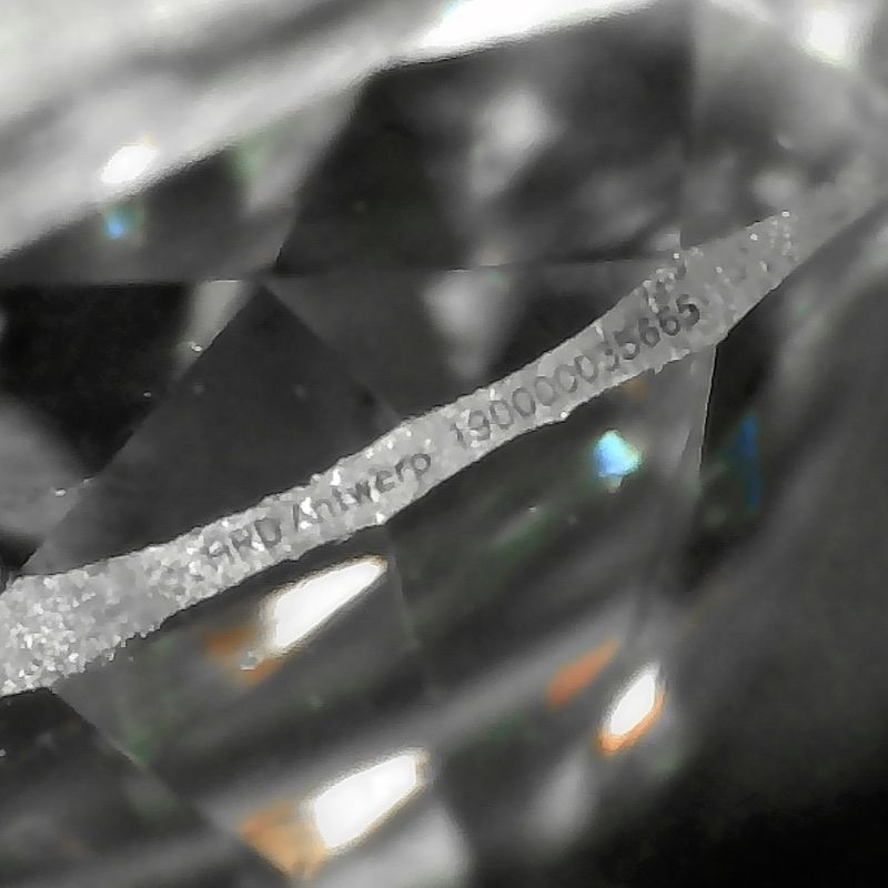 Image 4 of 0.15 ct. Brilliant cut diamond G/SI2 + HRD Certificate - Natural diamond